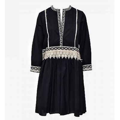 Iokasti Black Midi Dress