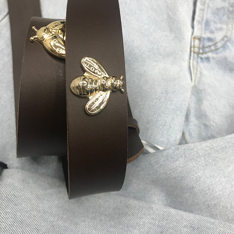 Fly Brown Leather Belt