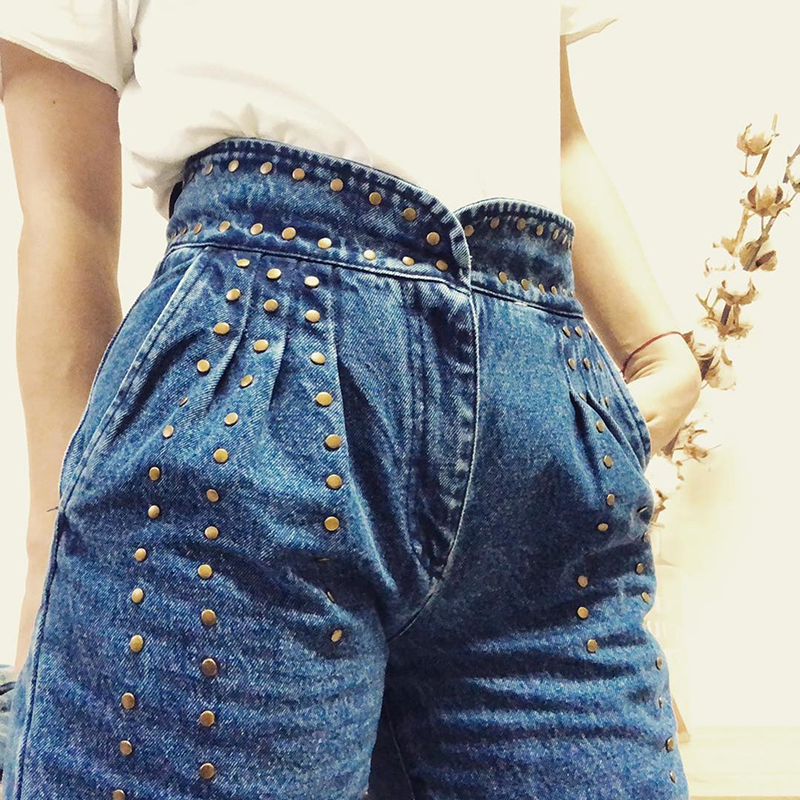 Christina S/W Studded Jeans