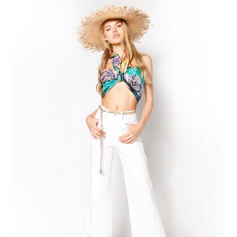 Marissa Off White Cropped Pants