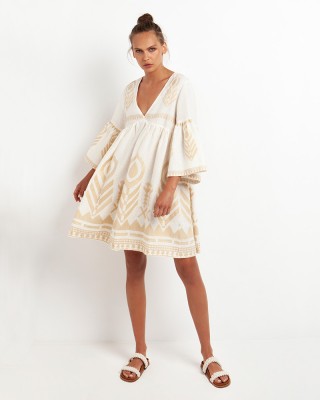 Kori White Cream Dress