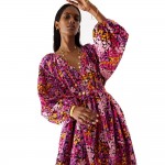 Bougainvillea Multicolor Maxi Dress