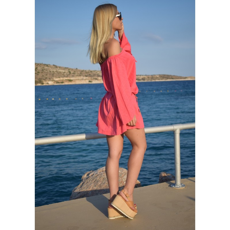 Summer Loves Cotton Coral one size